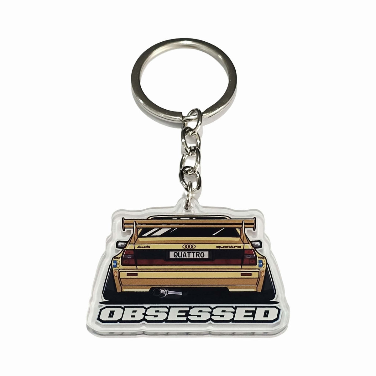 Quattro Keyring