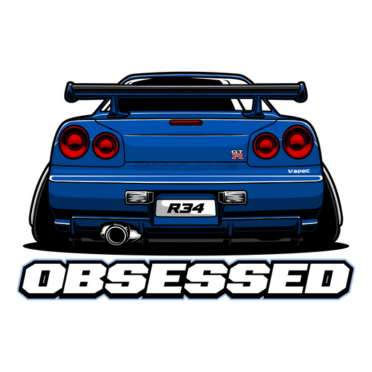 R34 GTR Sticker