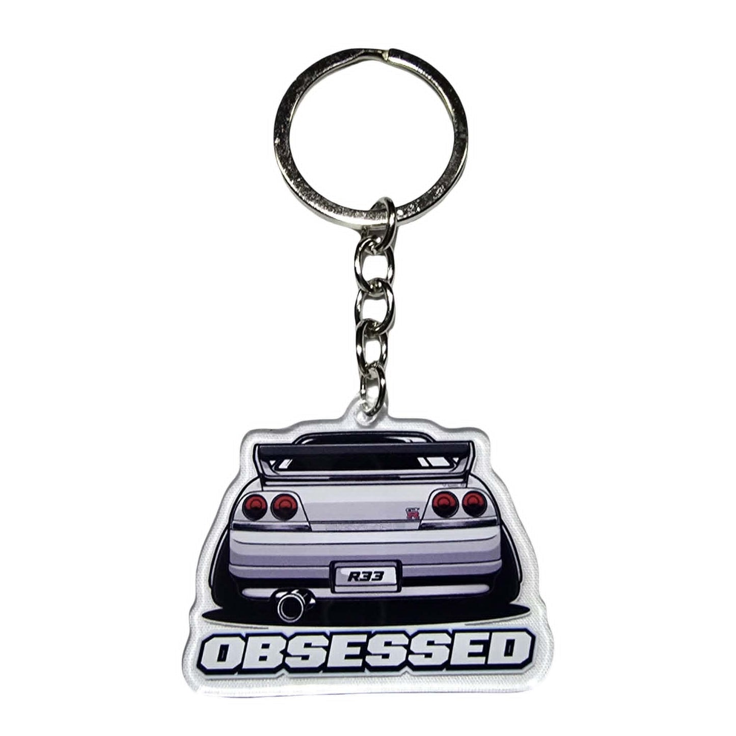 R33 GTR Keyring
