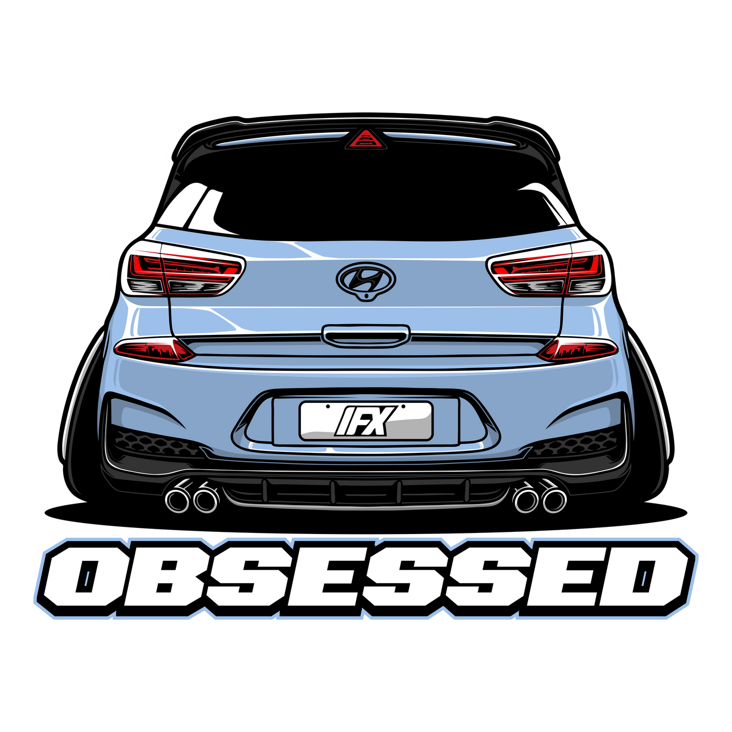i30N PFL Sticker