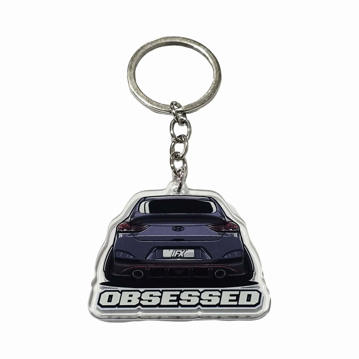 Fastback N Keyring