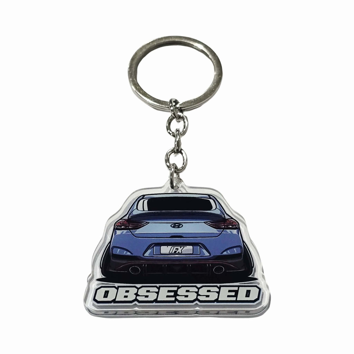 Fastback N Keyring