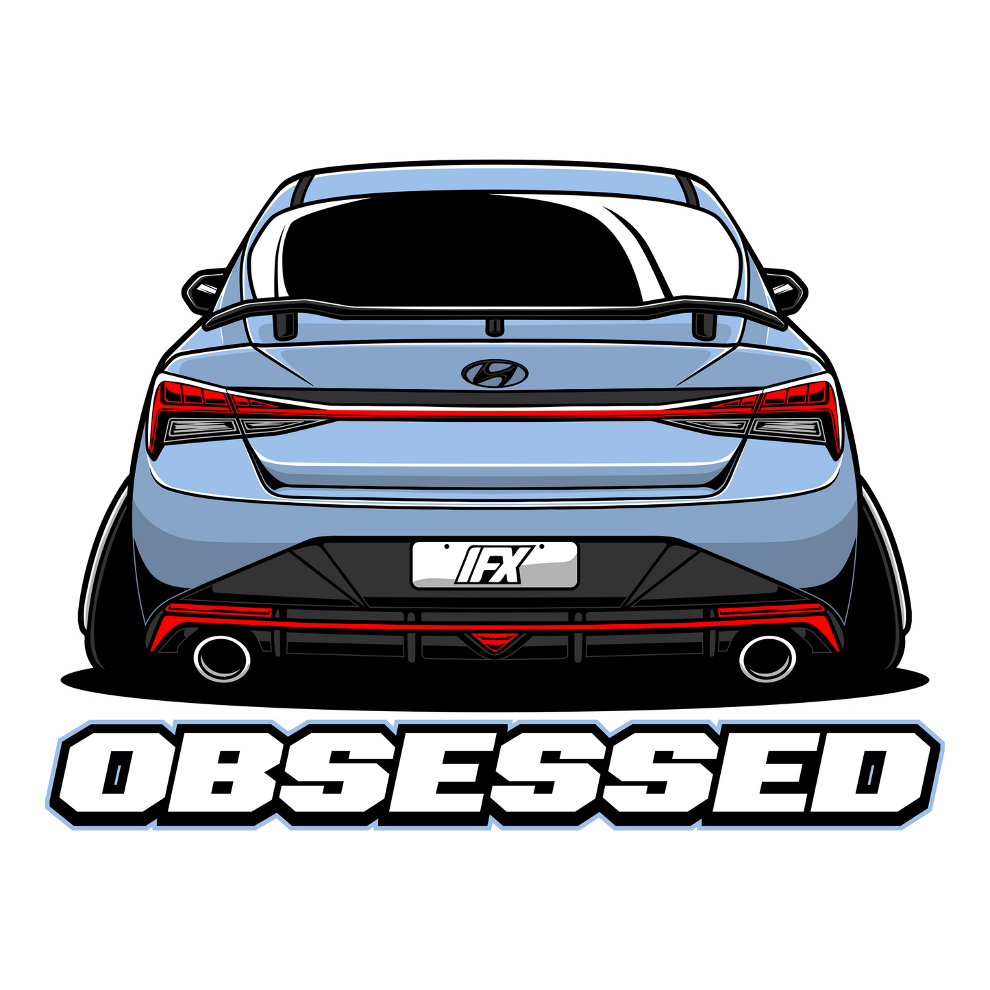 Elantra N Sticker