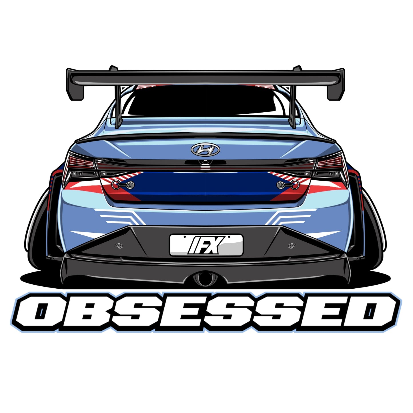 Elantra N TCR Edition 23 Sticker