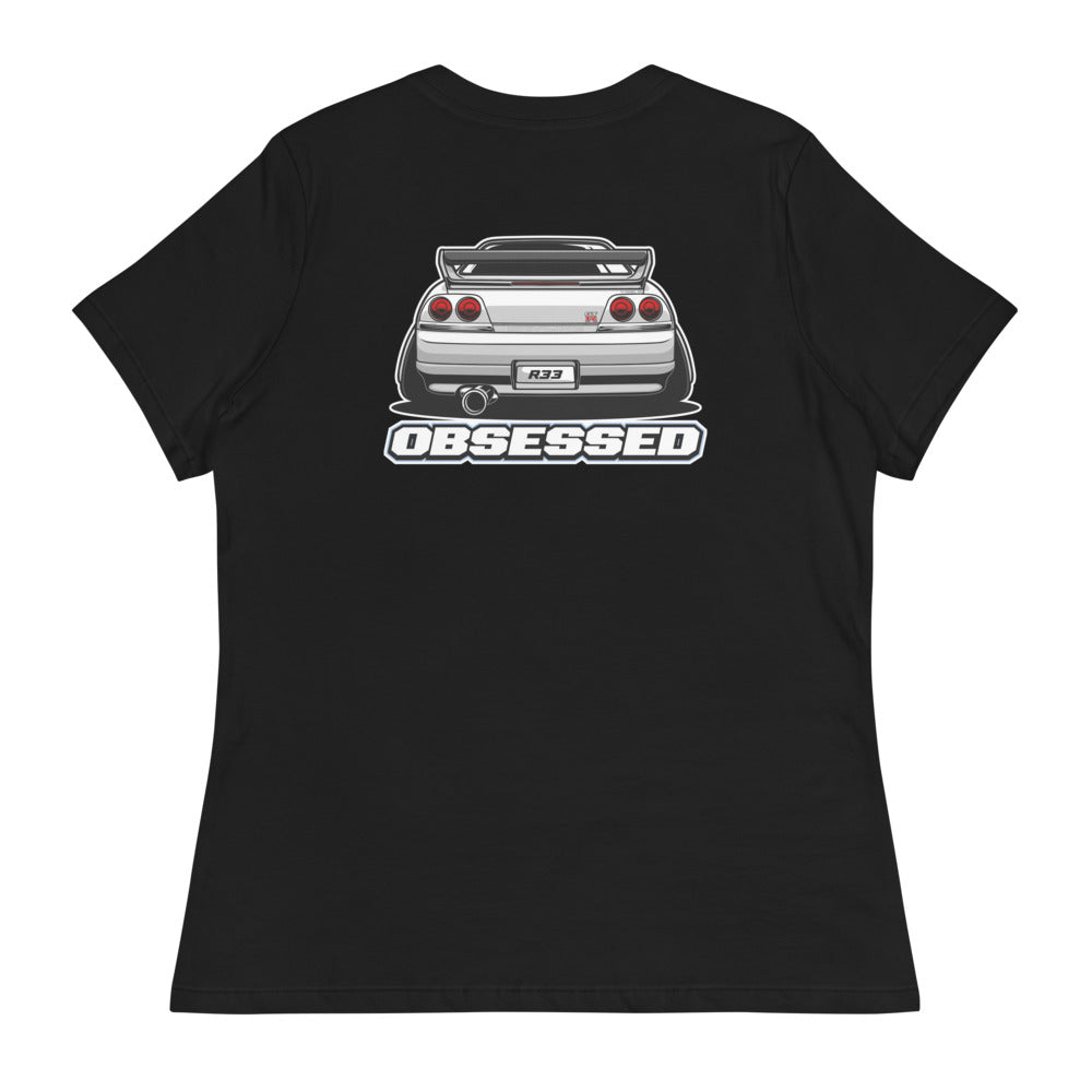 nissan-skyline-r33-gtr-n1-white-womens-ladies-short-sleeve-tee-shirt-obsessed-clothing-back-only