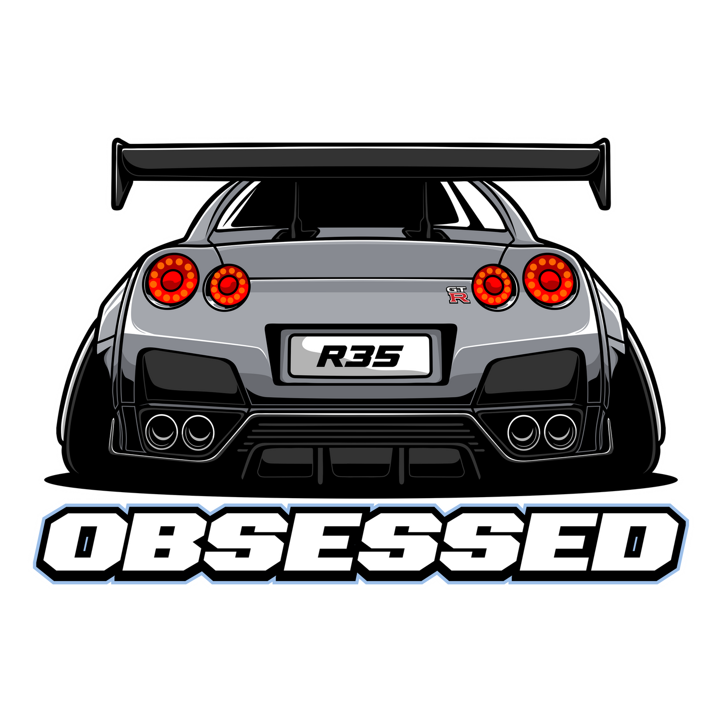 R35 GTR Sticker