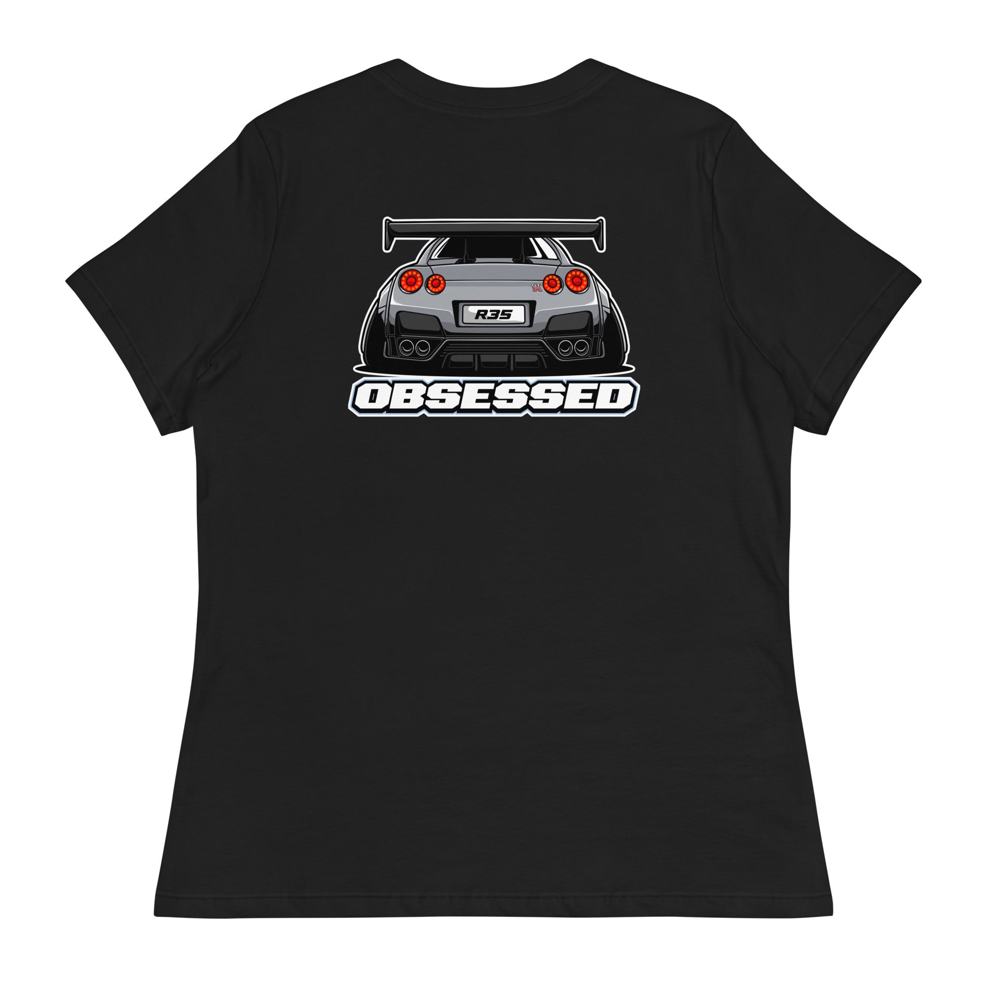 nissan-skyline-r35-gtr-womens-ladies-short-sleeve-tee-shirt-obsessed-clothing-back-only