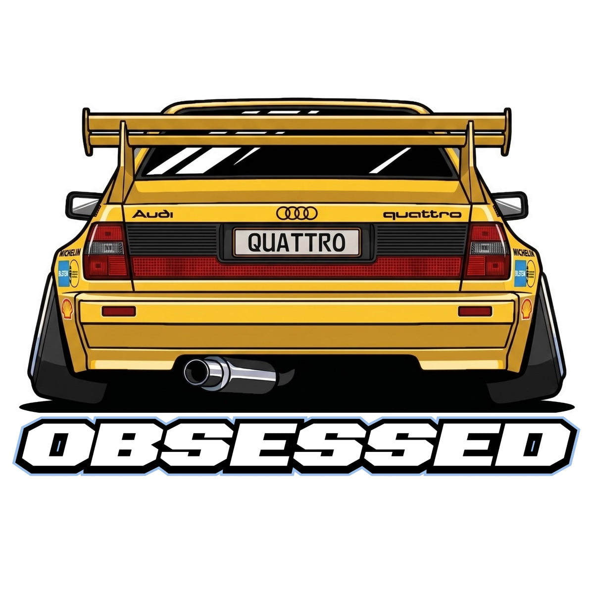Quattro Sticker