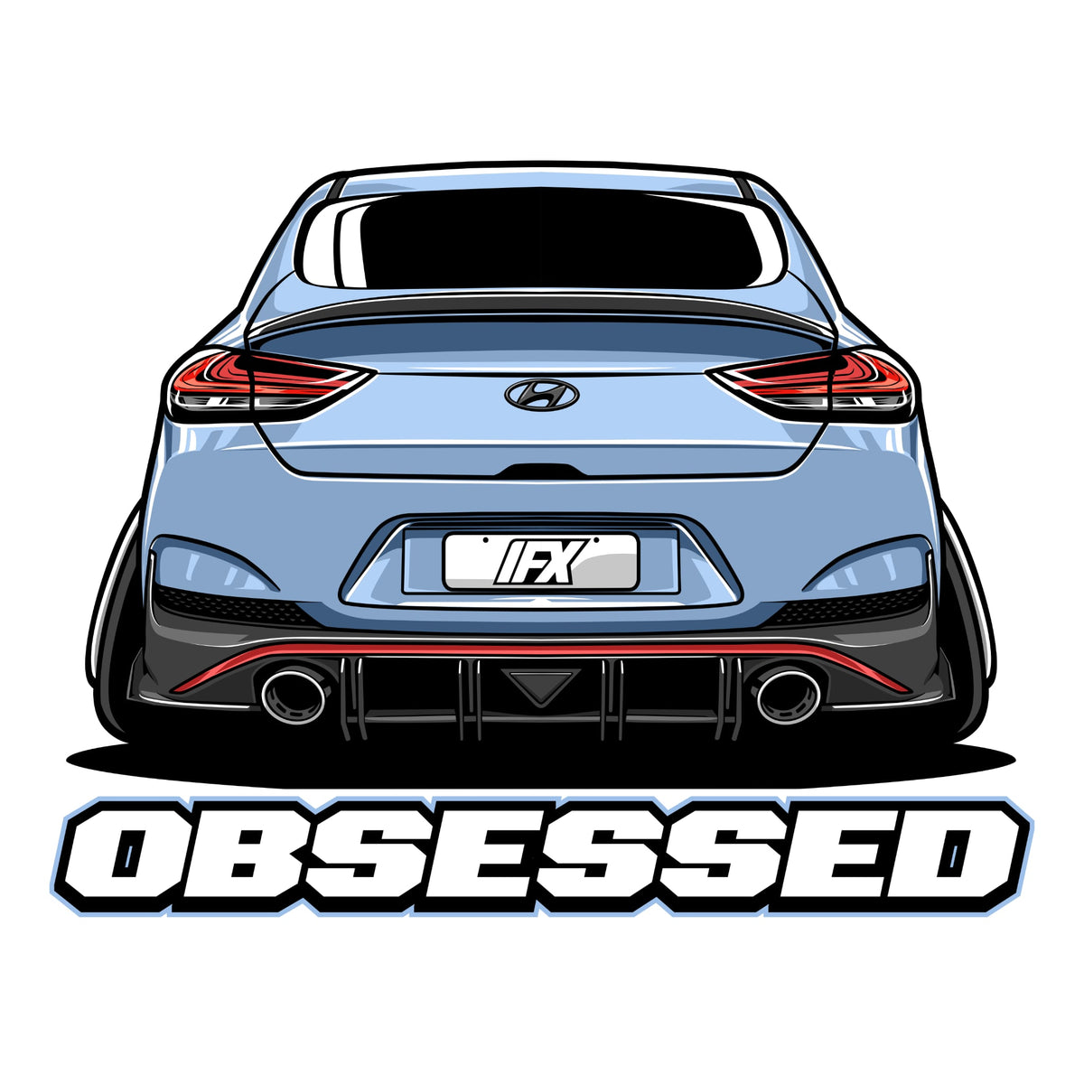 Fastback N Sticker