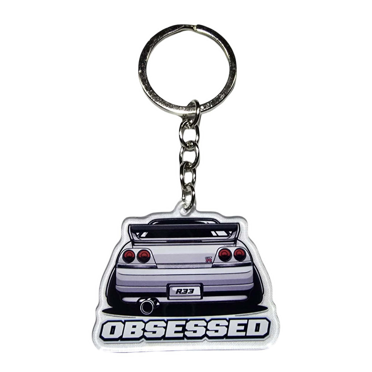 R33 GTR Keyring
