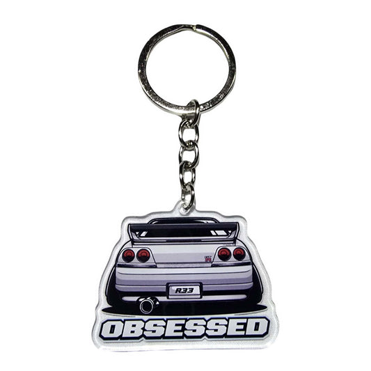 R33 GTR Keyring
