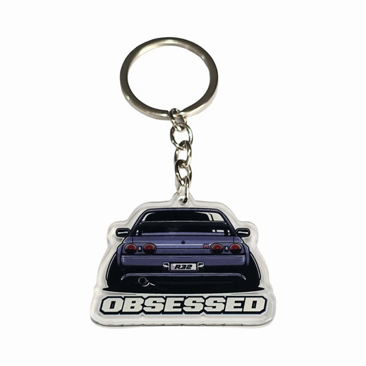 R32 GTR Keyring