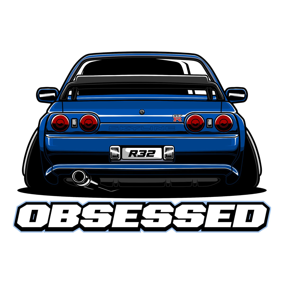 R32 GTR Sticker