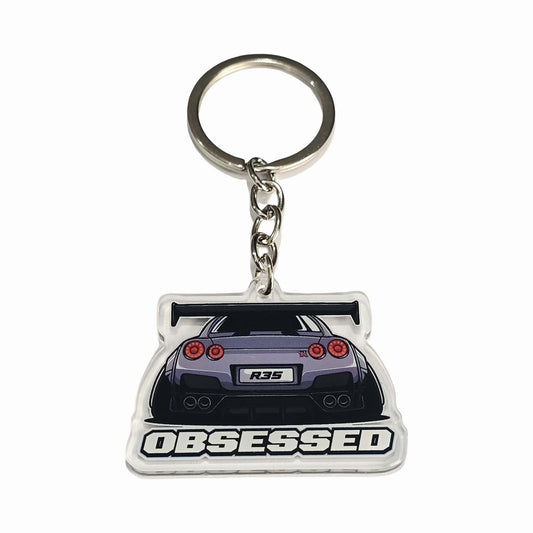 R35 GTR Keyring