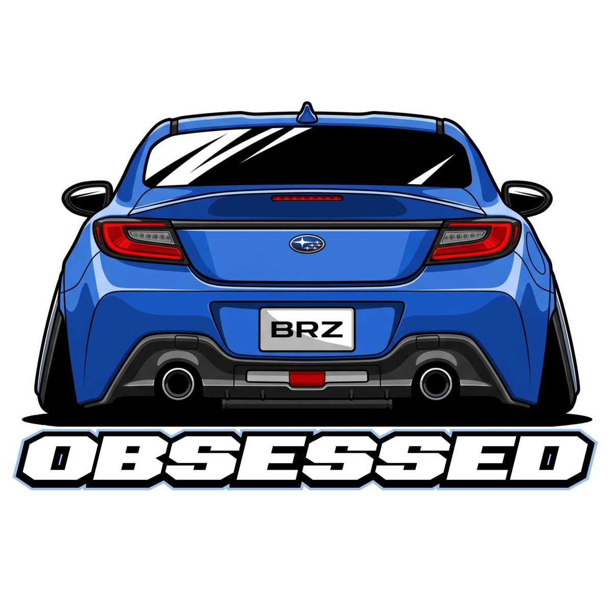 BRZ ZC8 Sticker