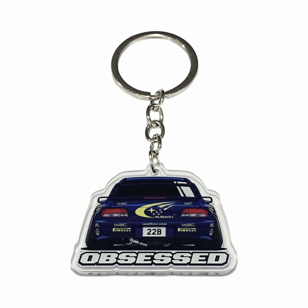 Impreza 22B WRC Keyring