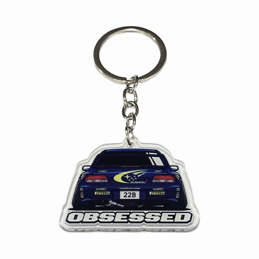 Impreza 22B WRC Keyring