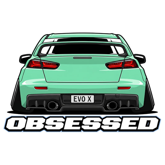 Evo X Sticker