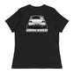 mitsubishi-lancer-evolution-evo-womens-ladies-short-sleeve-tee-shirt-obsessed-clothing-back-only