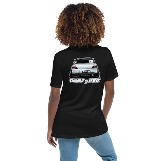 mitsubishi-lancer-evolution-evo-womens-ladies-short-sleeve-tee-shirt-obsessed-clothing-back